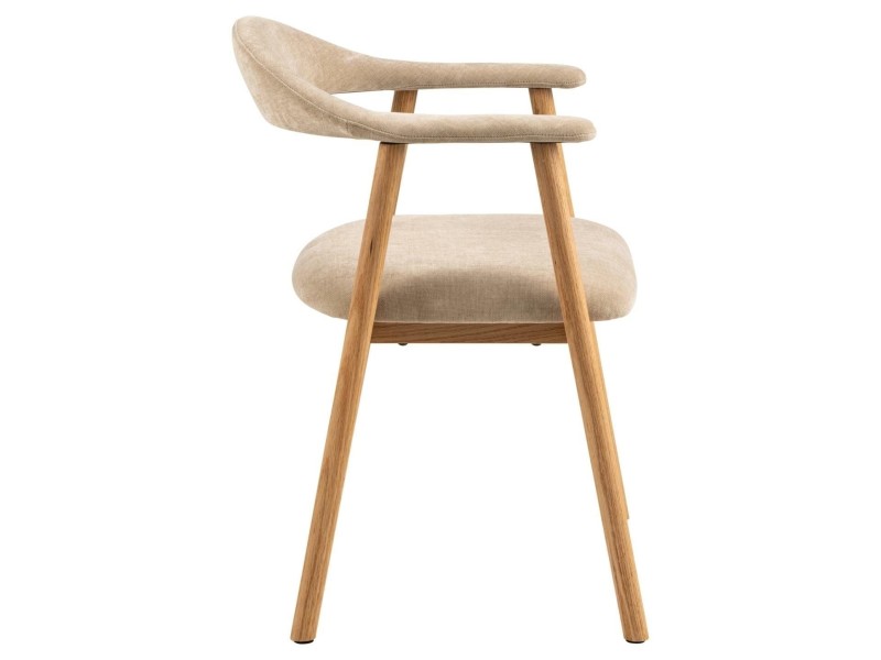 Krzesło Addi beżowe/ dąb Danny beige 3 - ACTONA